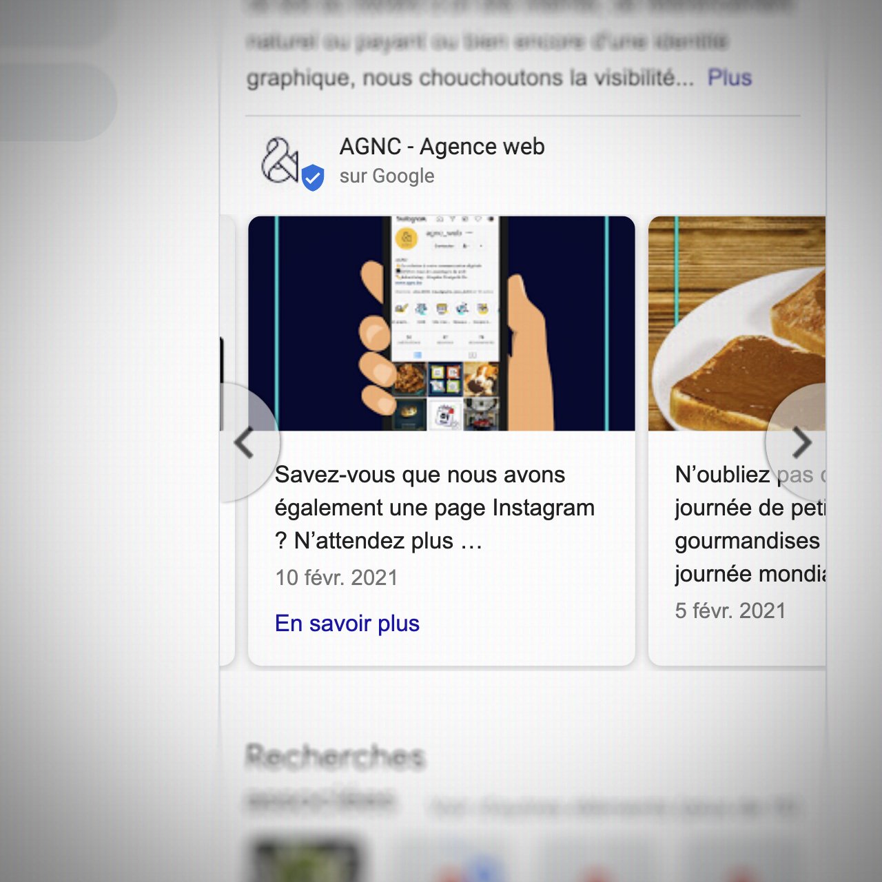 Un post est une actualité publiée sur votre fiche professionnelle Google.